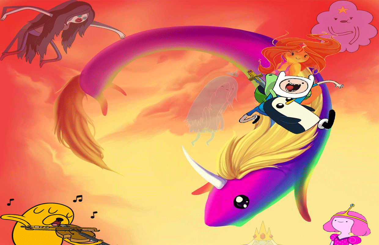 1240x800 Finn and Jake wallpaper .