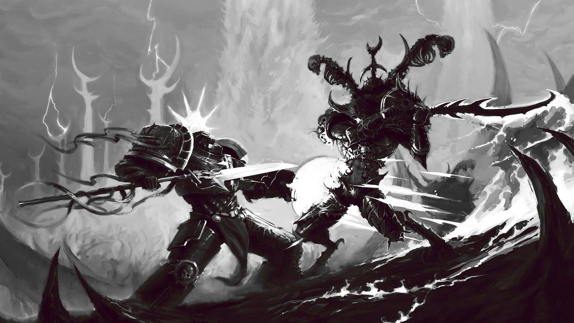 1920x1080 fantasy art creature warrior .ru.