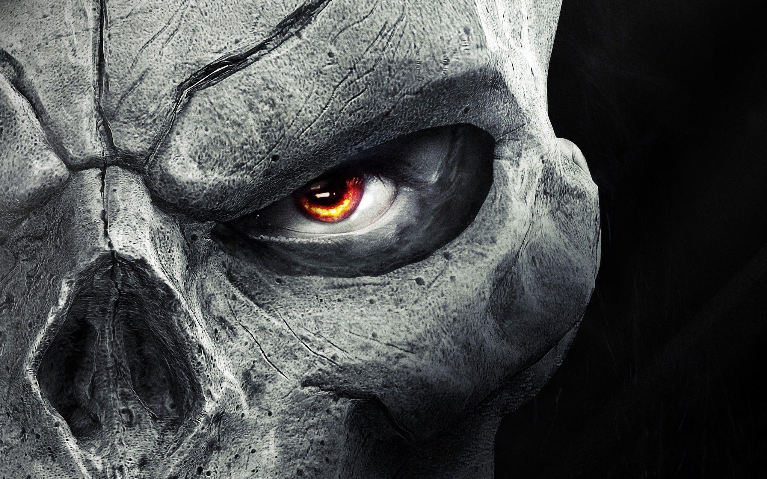 2560x1600 Darksiders Ii Skull Dark Eye Wallpaper .