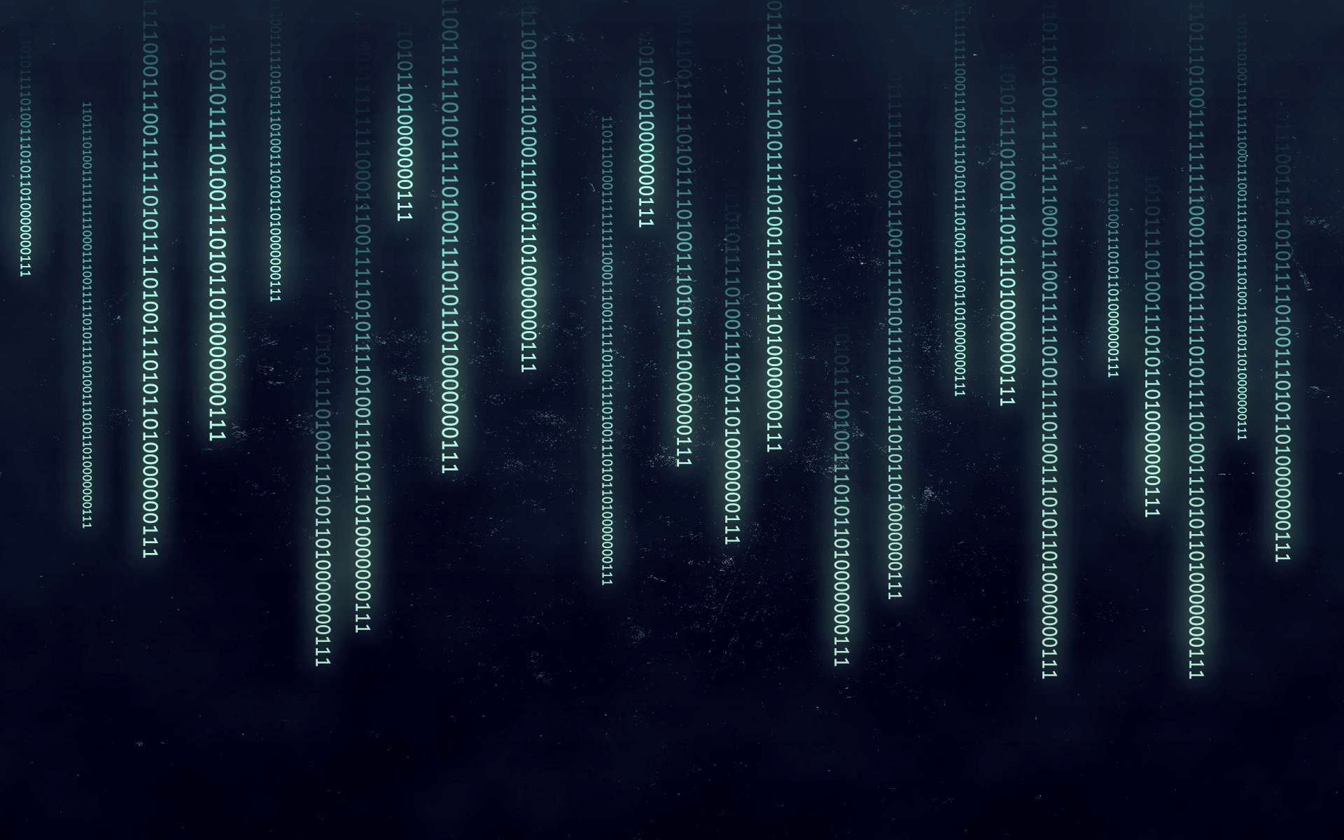 1920x1200 Matrix Binary Code Falling Wallpaper on .