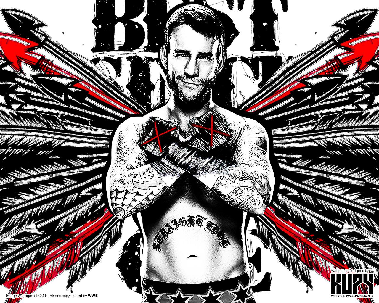 1280x1024 2CRN2Q8 Wwe Cm Punk Wallpaper 2015 .