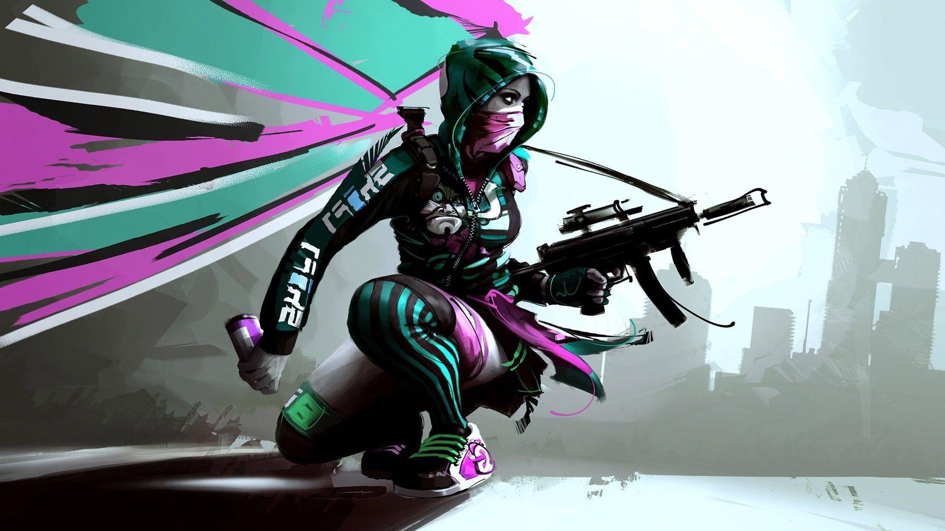 1920x1080 Free download Cyberpunk Anarchy .