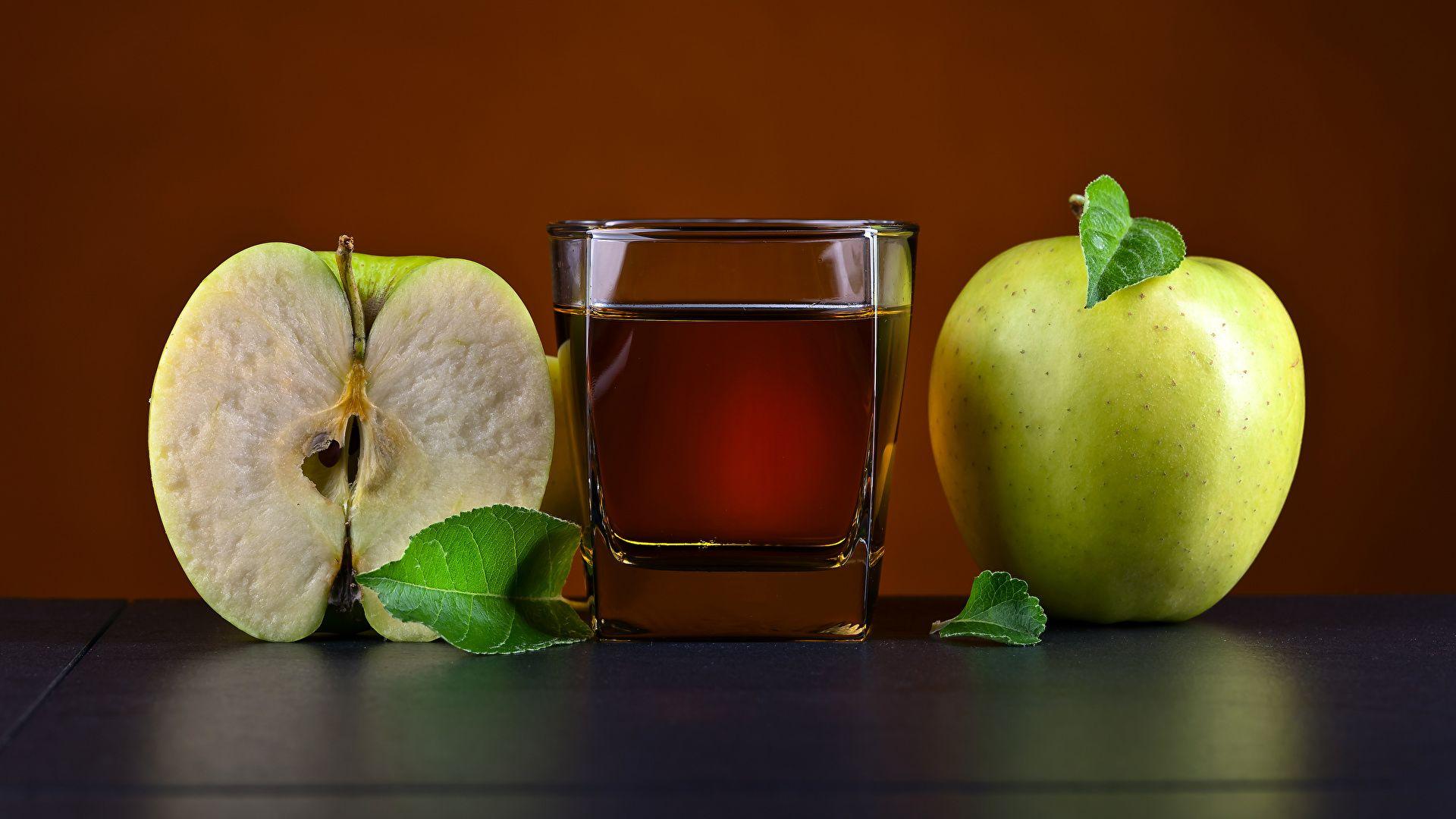 1920x1080 Picture Juice Apples Highball glass .