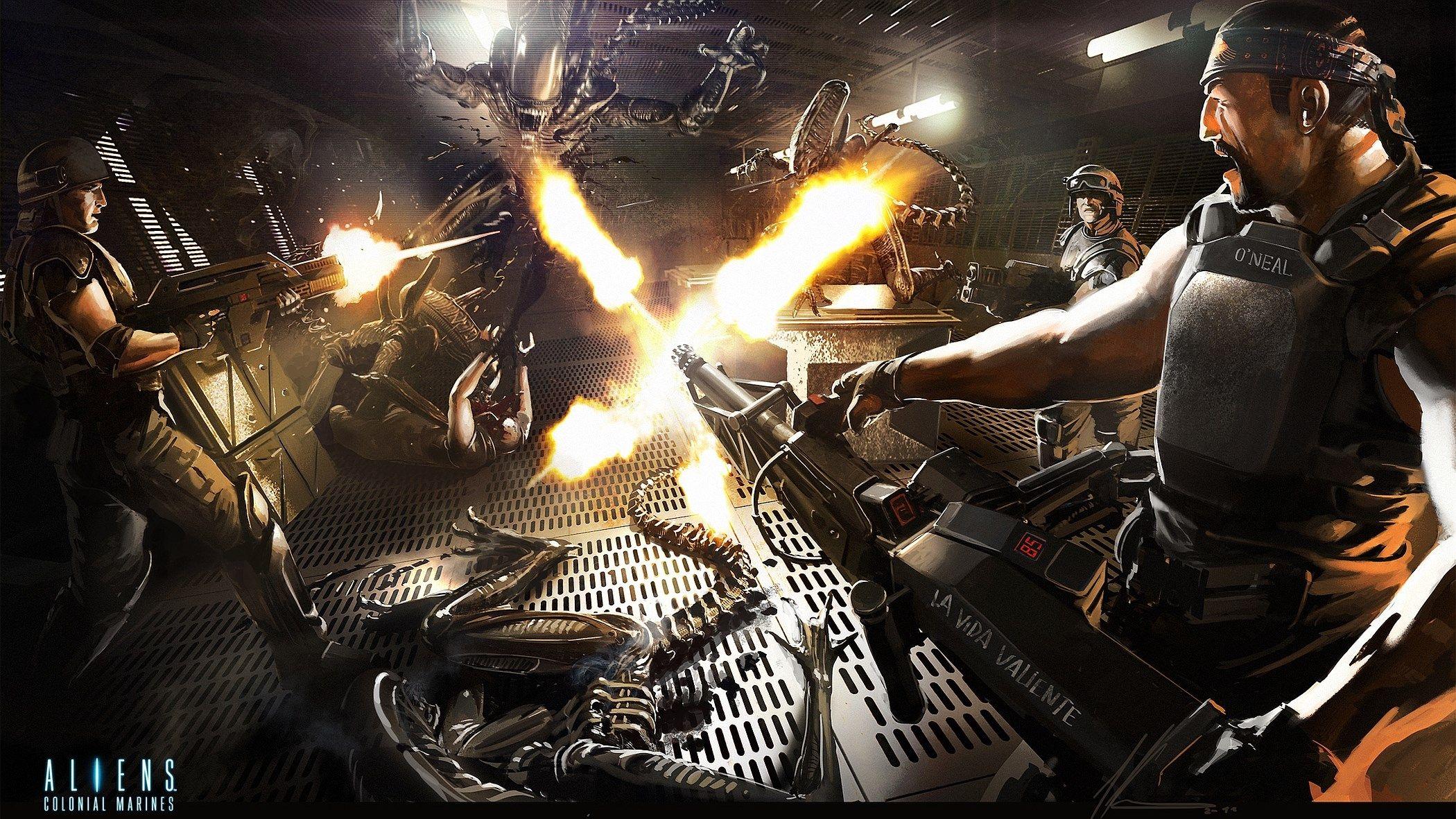 2100x1181 Aliens: Colonial Marines HD Wallpaper 25 X 1181