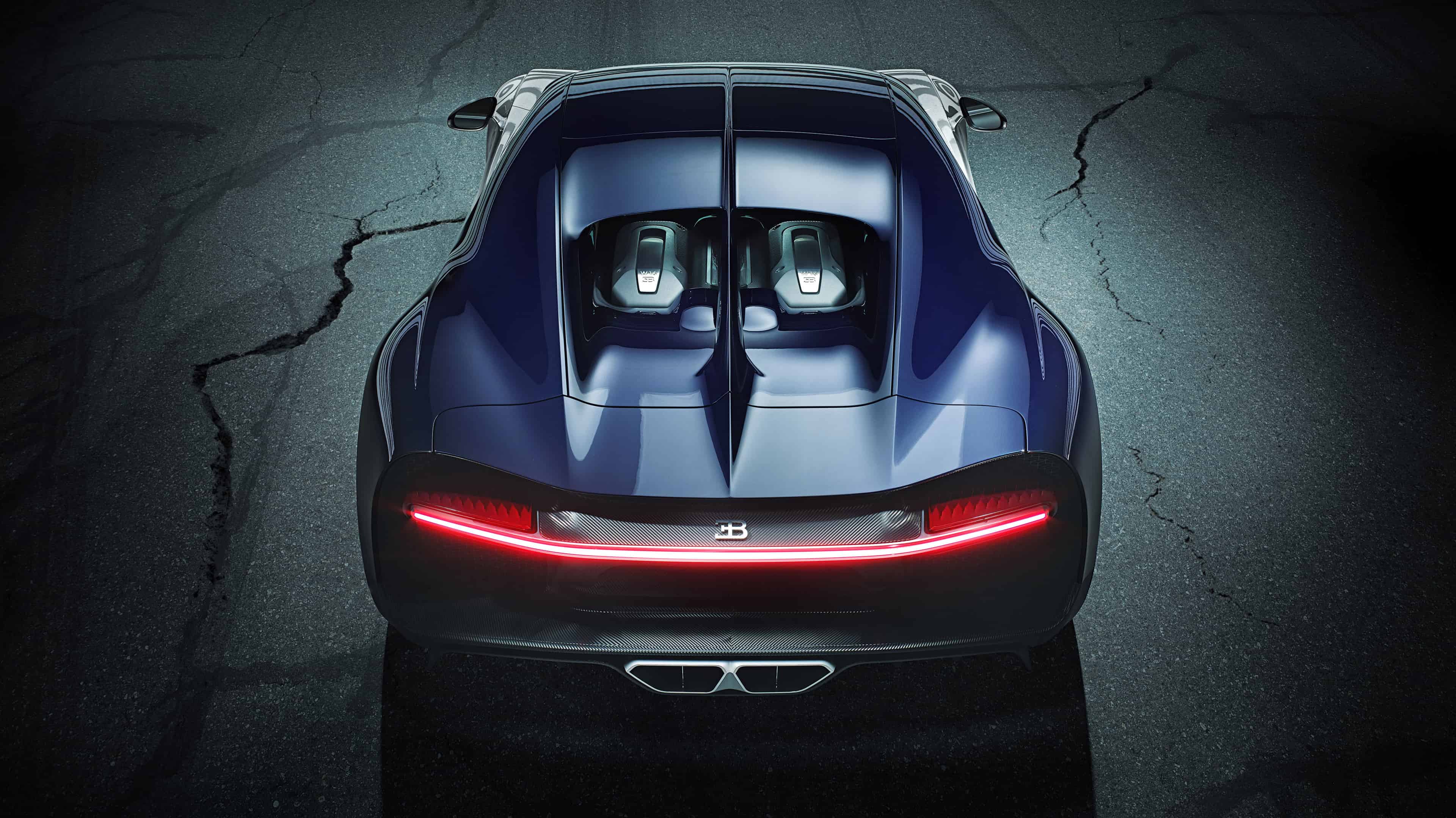 3840x2160 Bugatti Chiron Sport Rear UHD 4K .