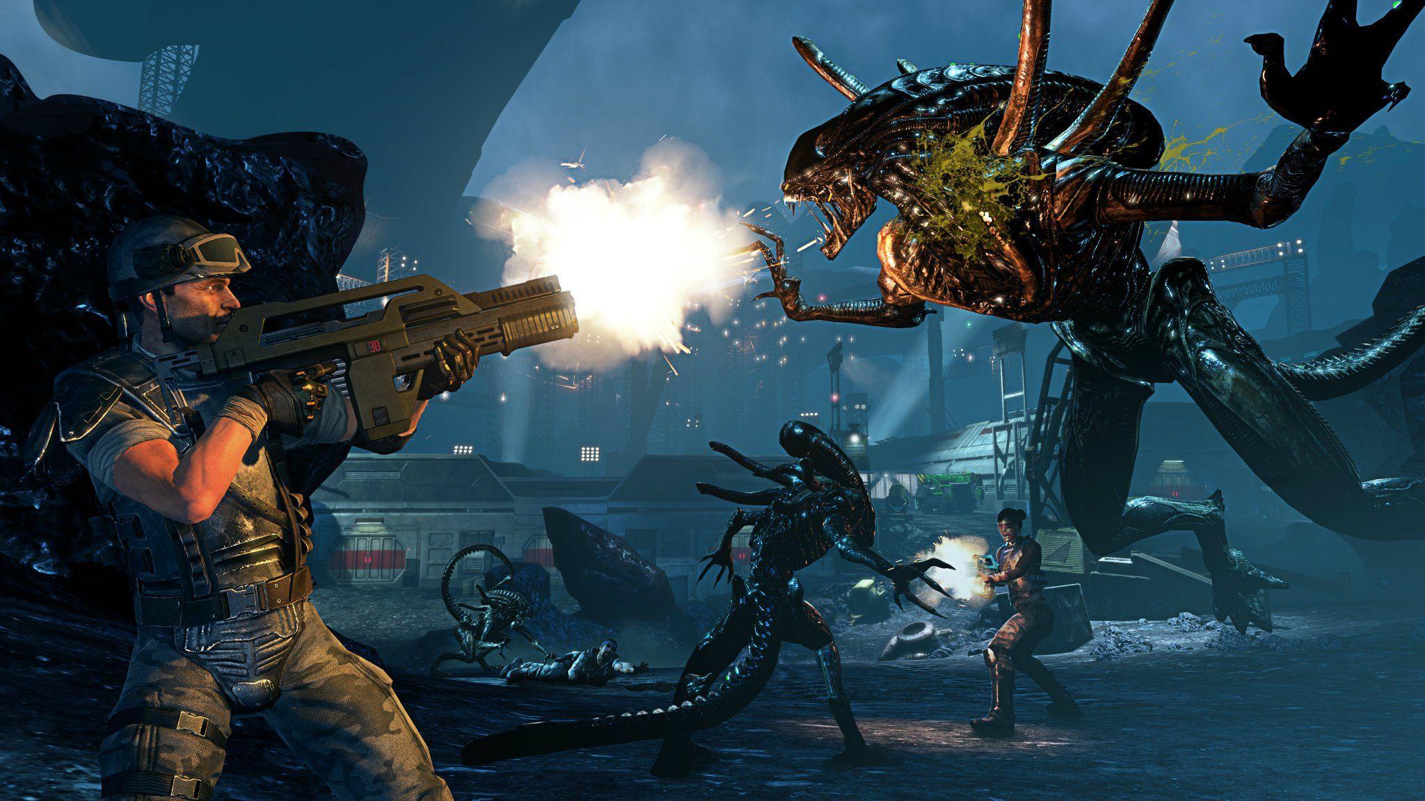 2048x1152 High Quality Aliens Colonial Marines Wallpaper. Full HD Picture