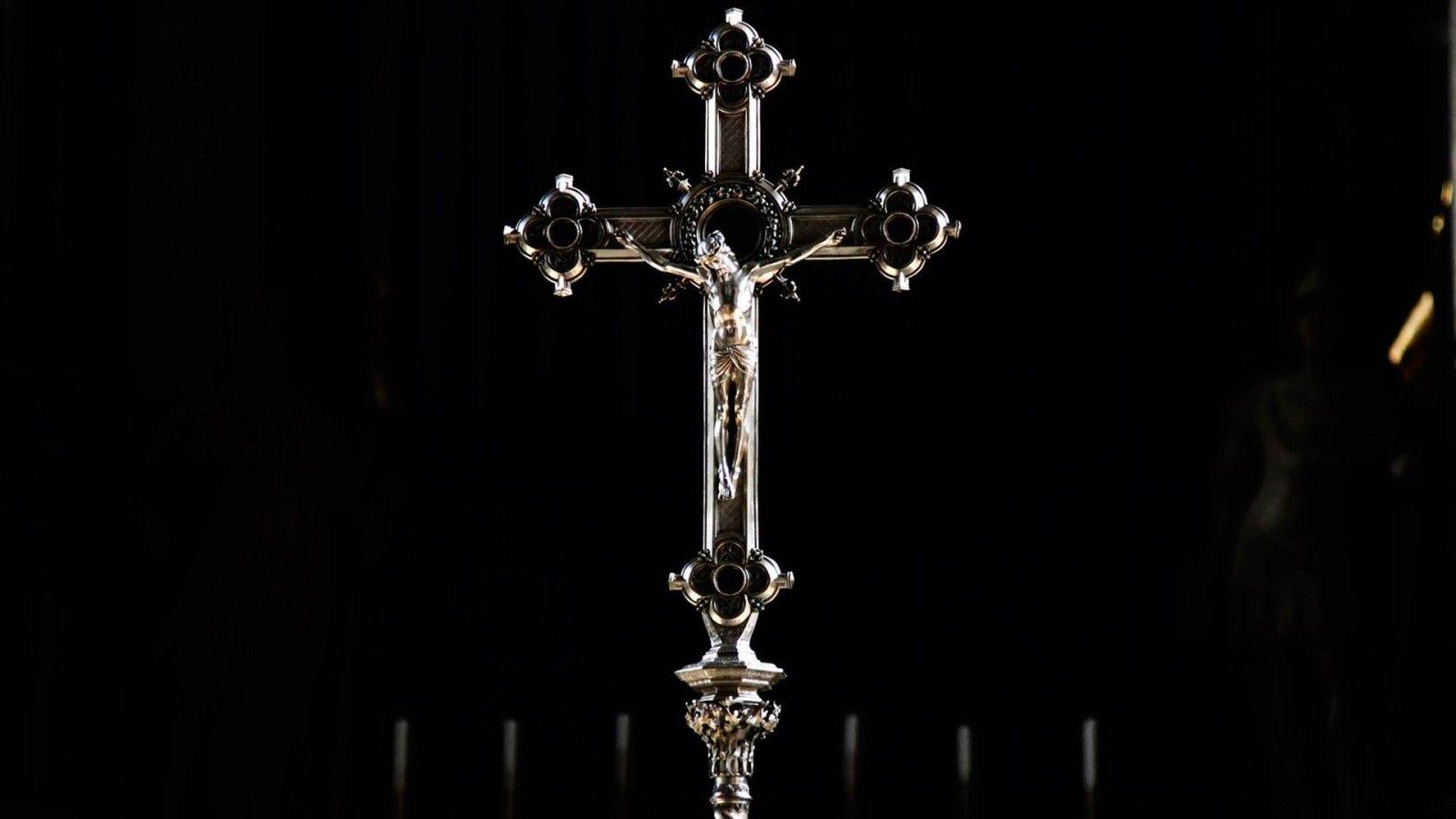 1600x900 Cross With Background Of Black HD Cross .hdwallpaper.in