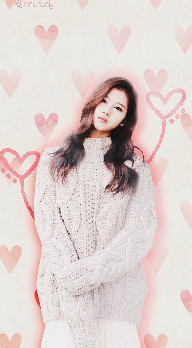 662x1200 Lockscreen Minatozaki Sana .