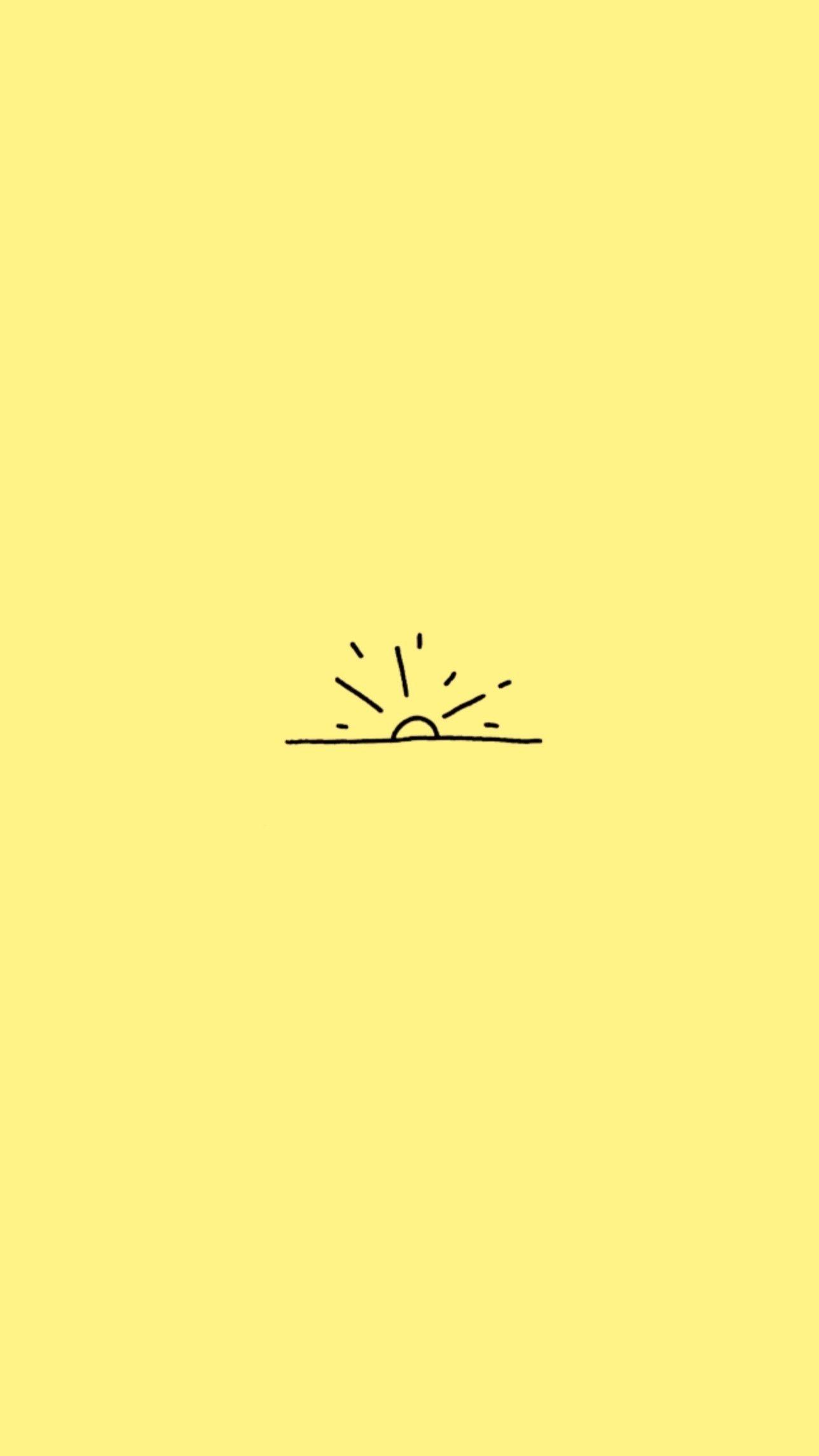 1288x2289 Pastel Yellow Wallpaperwallpaper.dog
