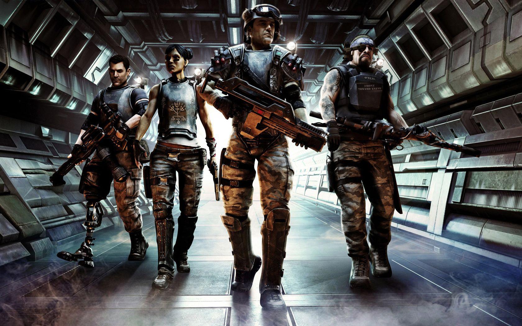 1680x1050 Aliens Colonial Marines