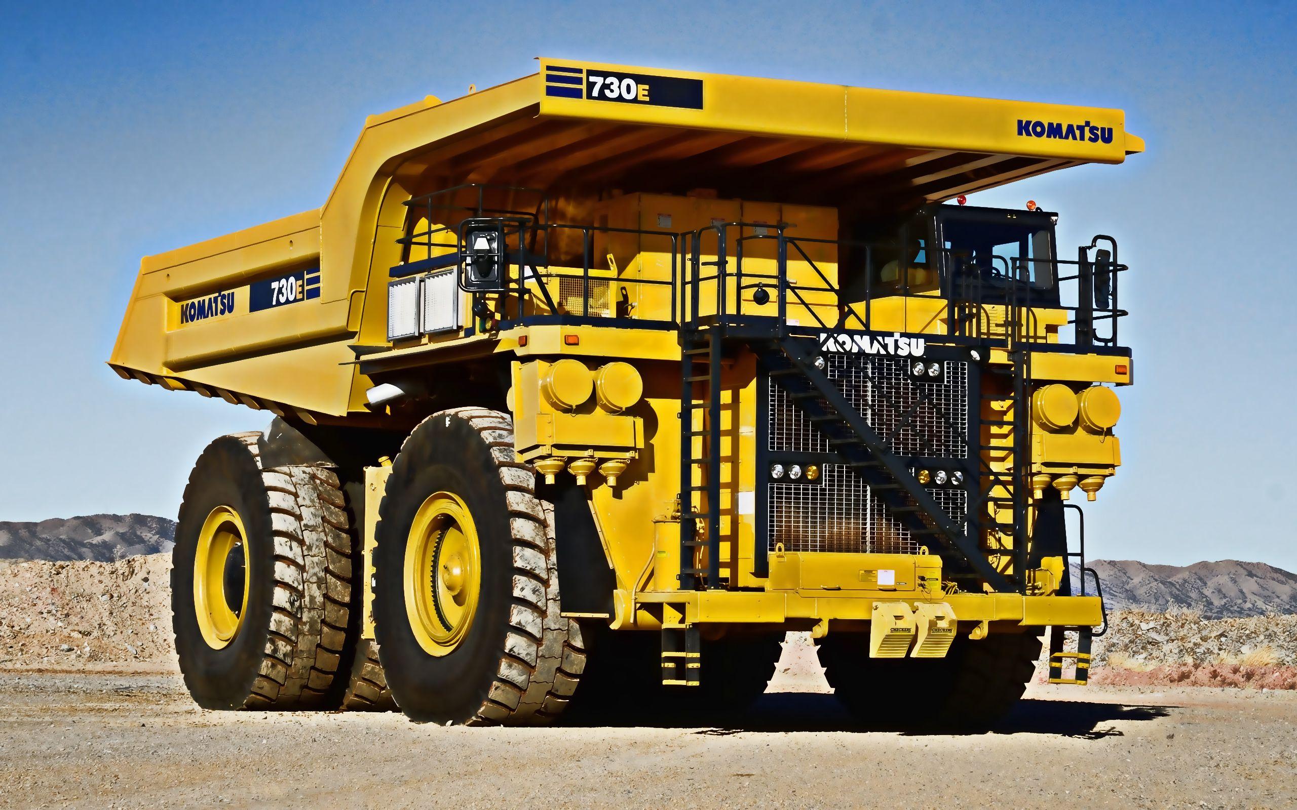2560x1600 Download wallpaper Komatsu 730E- big .