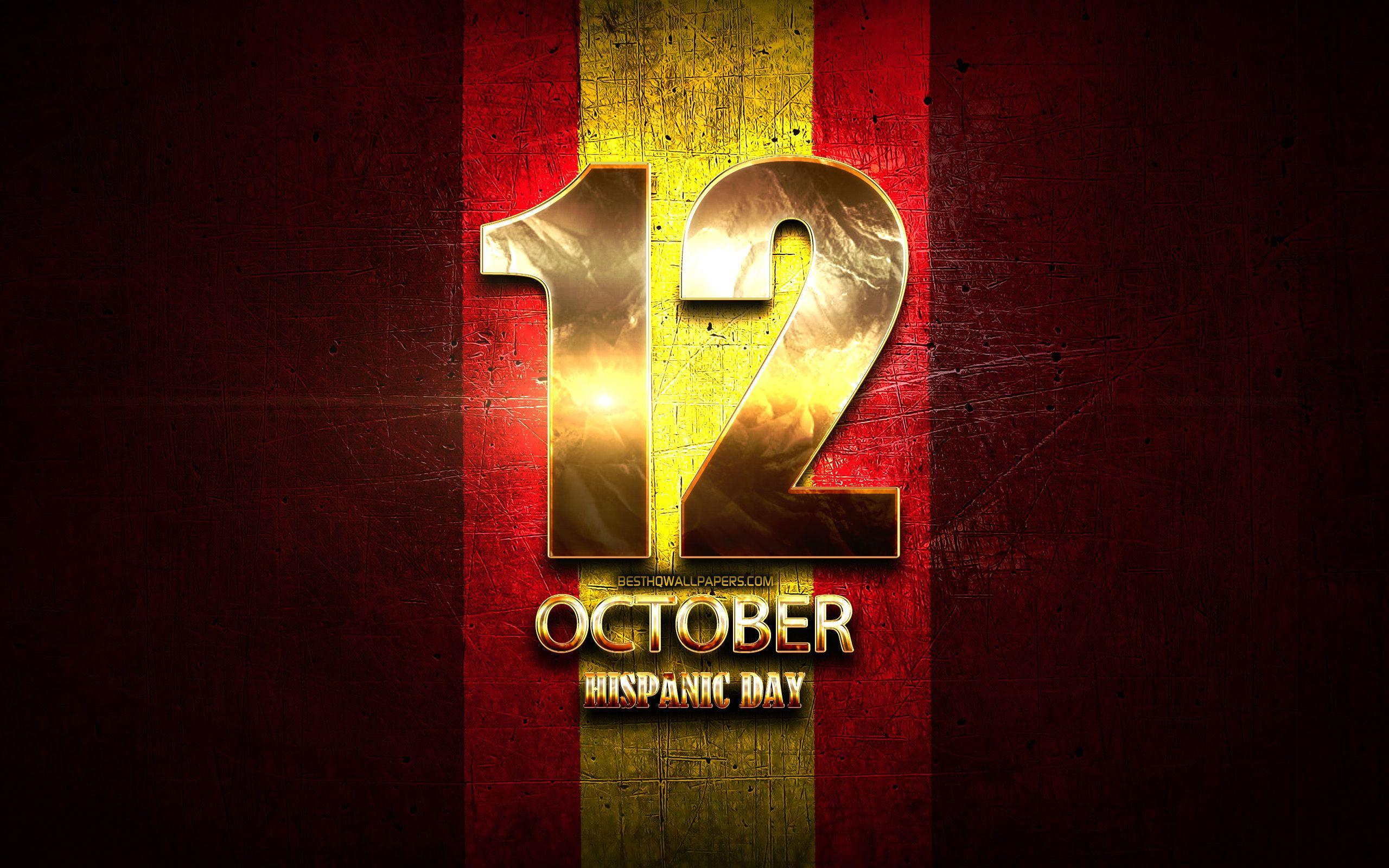 2560x1600 golden signs, spanish national holidays .