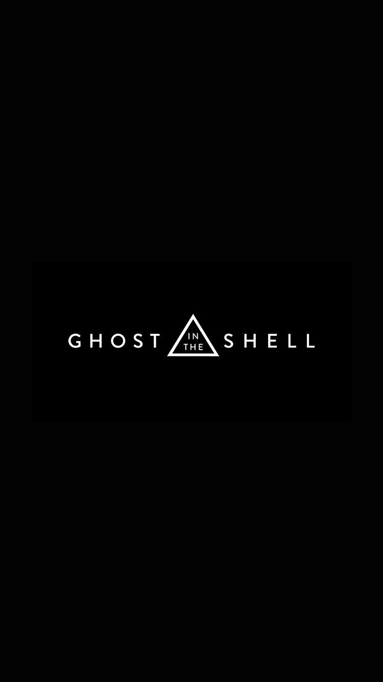 750x1334 Ghost In The Shell Dark Logo Film .