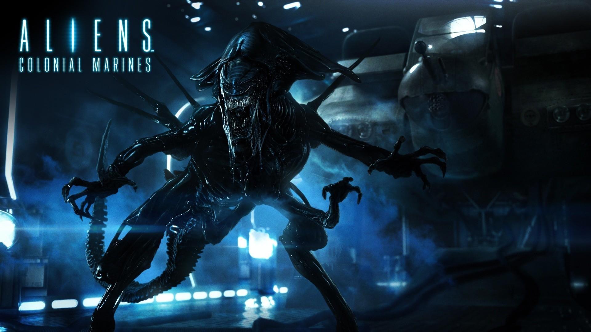 1920x1080 Games hands creatures aliens game colonial marines wallpaper