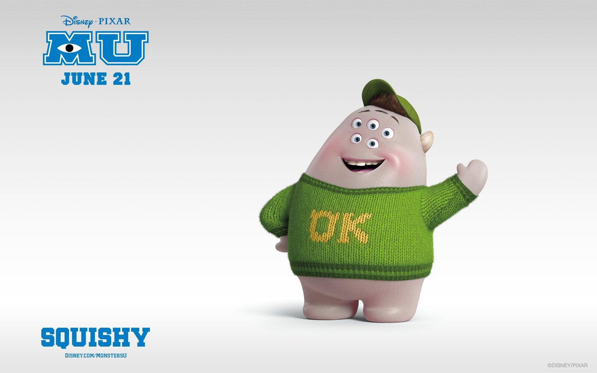 1920x1200 Squishy Monsters University .