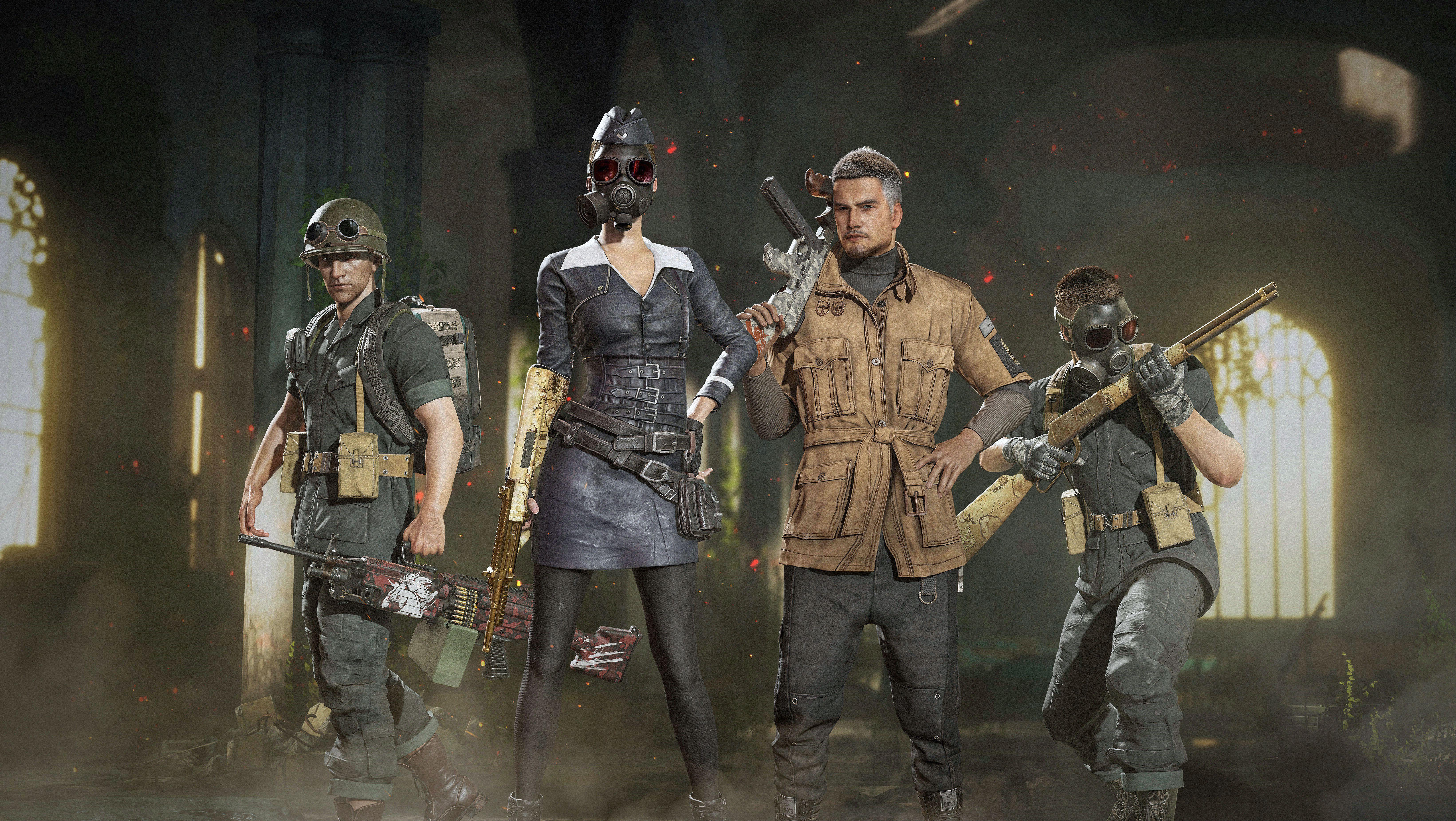 6565x3700 Computer game PUBG, season 5 wallpaper .