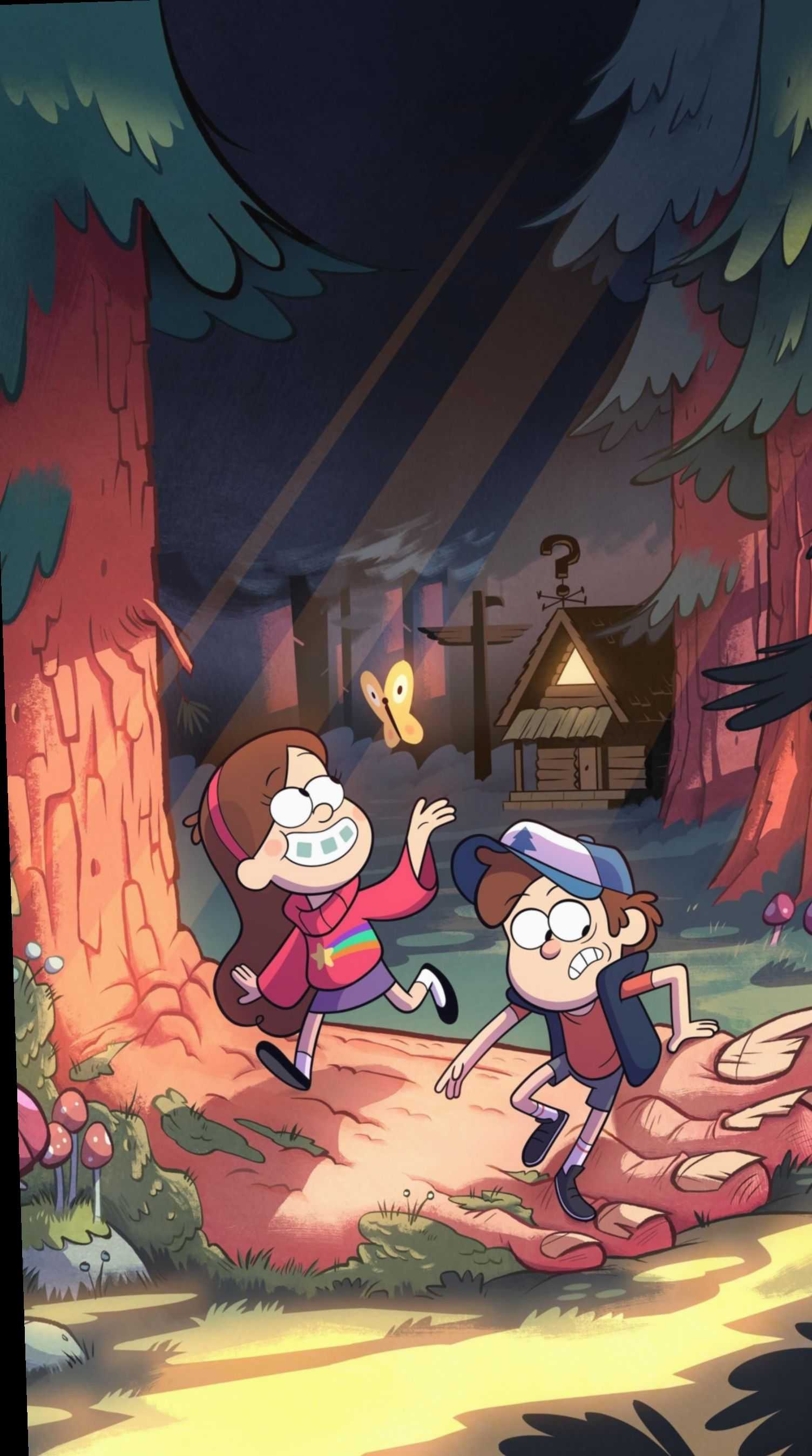 1504x2697 Gravity Falls Wallpaper