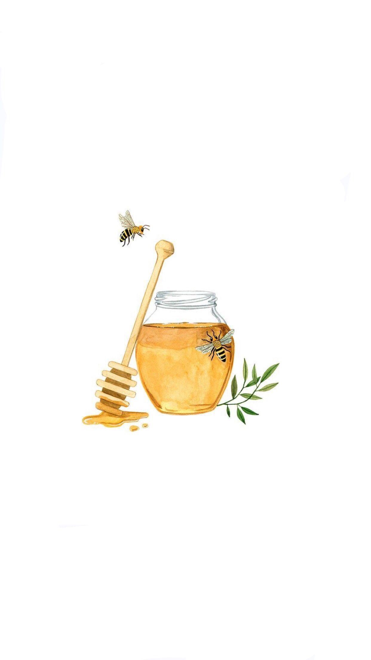 1242x2208 Bee art, iPhone background wallpaper .
