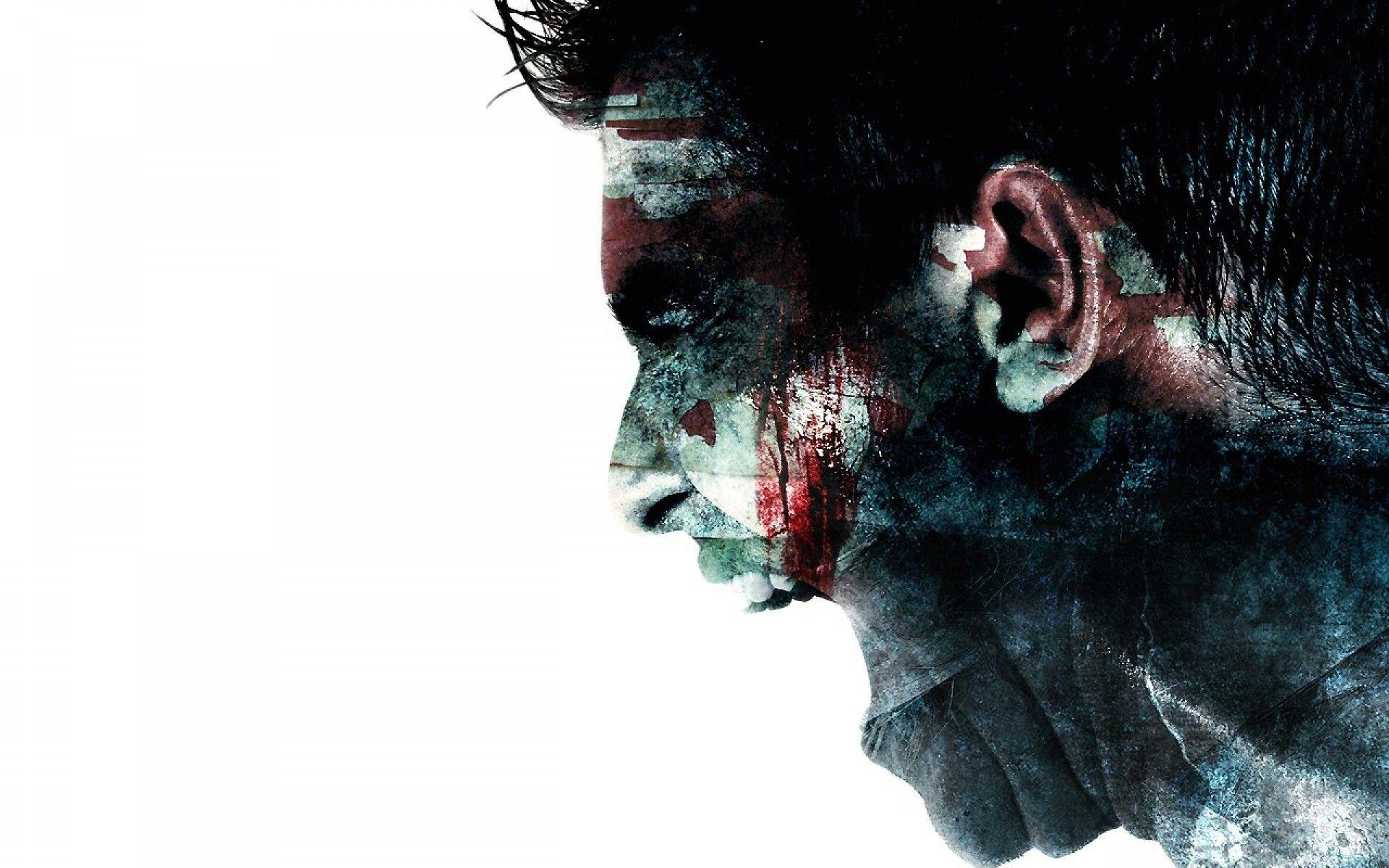 1920x1200 Rage teeth angry face anger nocturnal society wallpaperx1200
