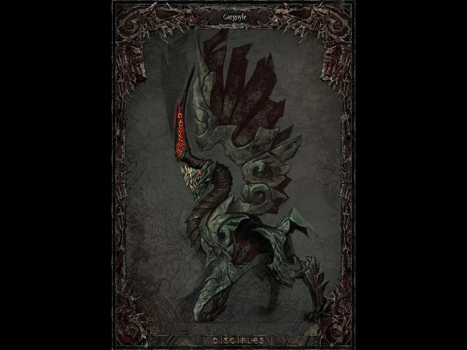 1600x1200 Gargoyle Background .