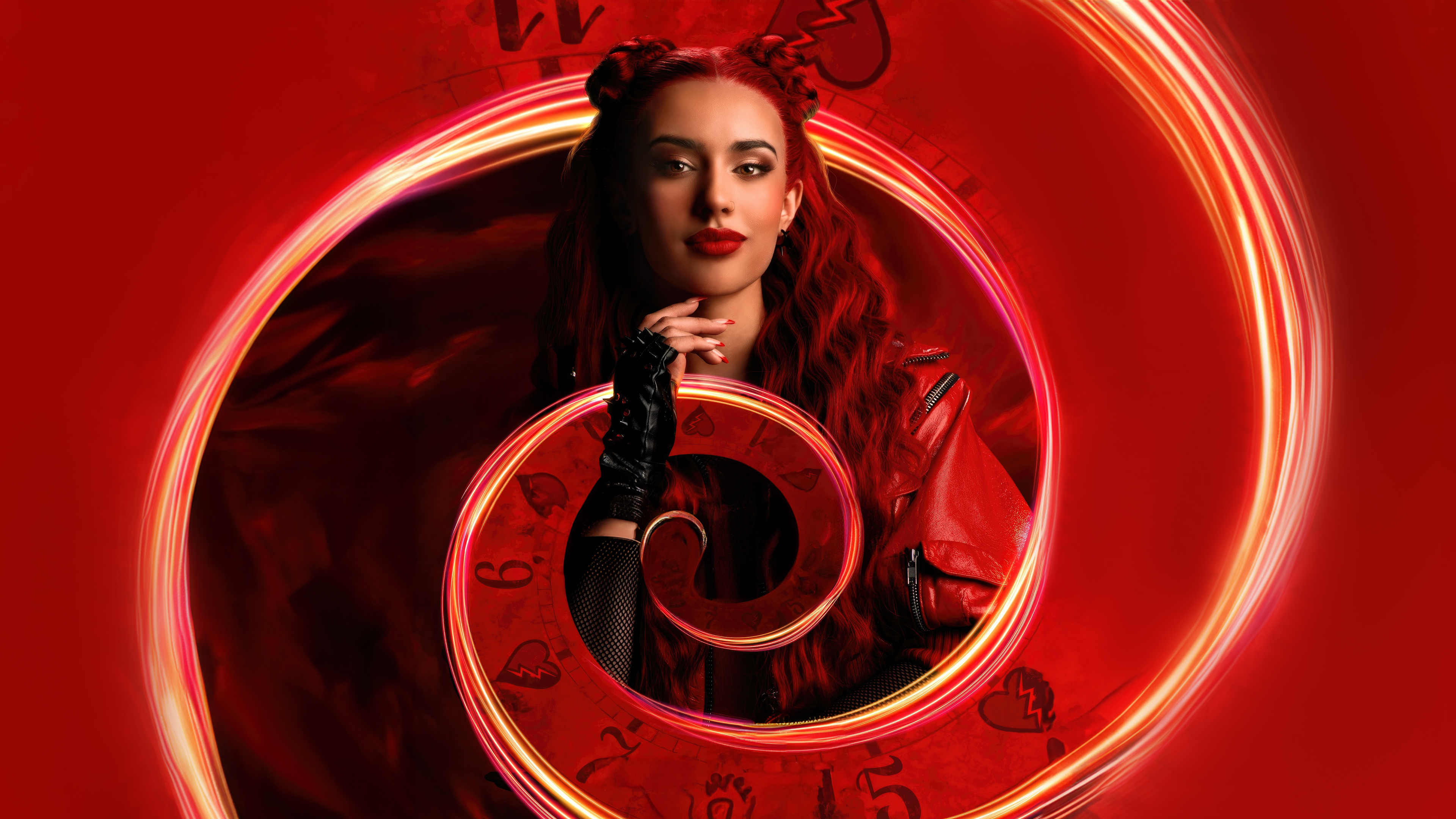 3840x2160 Kylie Cantrall As Red In Descendants The Rise Of Red Wallpaper, HD Movies 4K Wallpaper, Image and Background