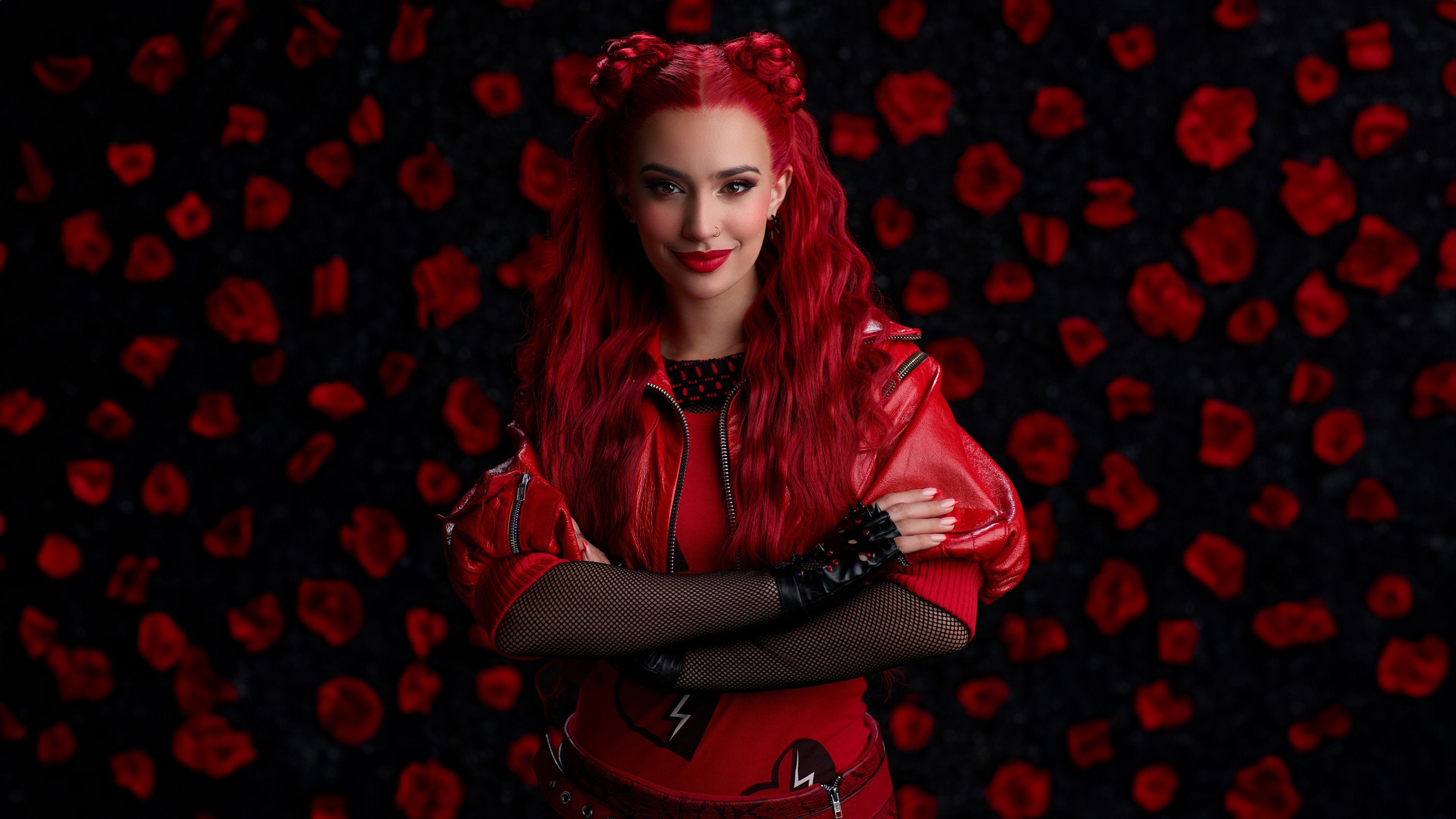 3840x2160 Kylie Cantrall Wallpaper 4K, Descendants: The Rise of Red