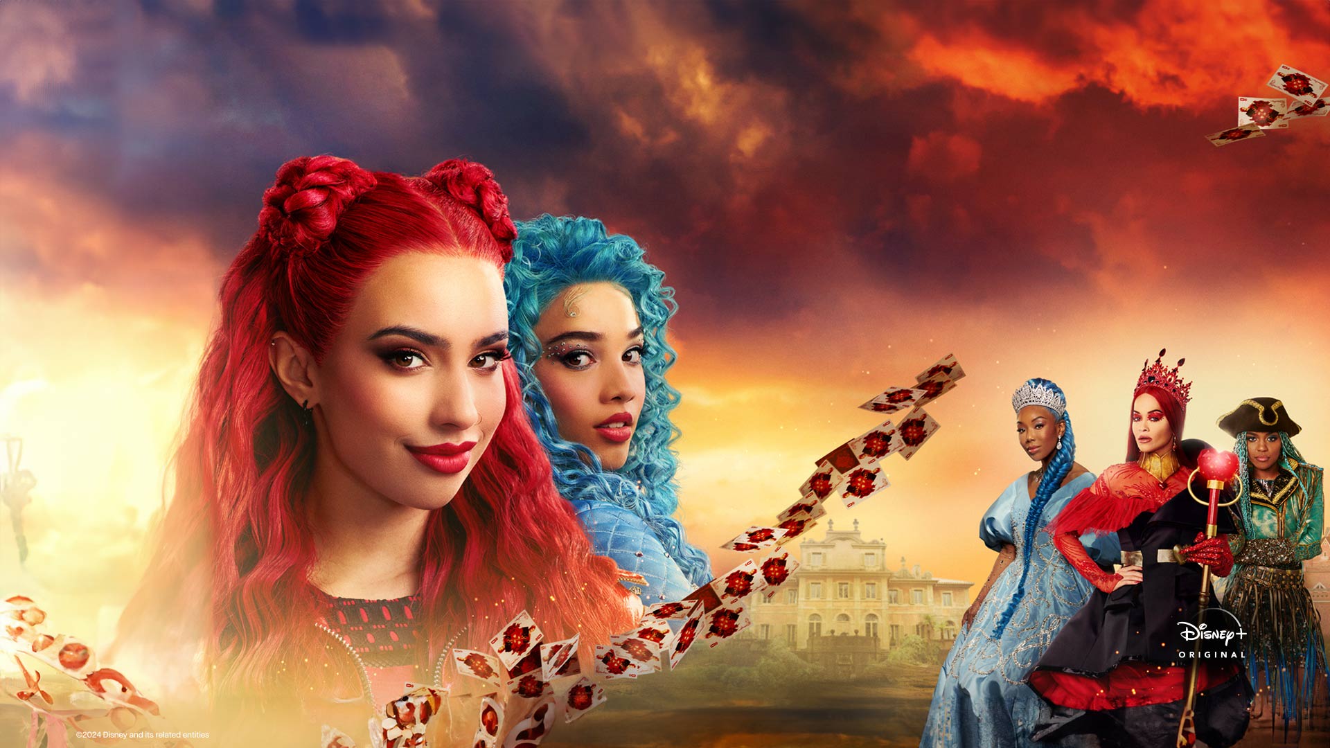 1920x1080 Descendants The Rise Of Red Desktop Wallpaper