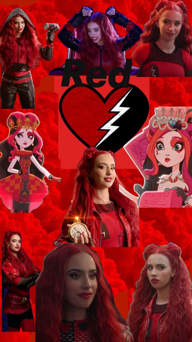 675x1200 Rise of red wallpaper iphone. Descendants red background, Princesa red, Princess red
