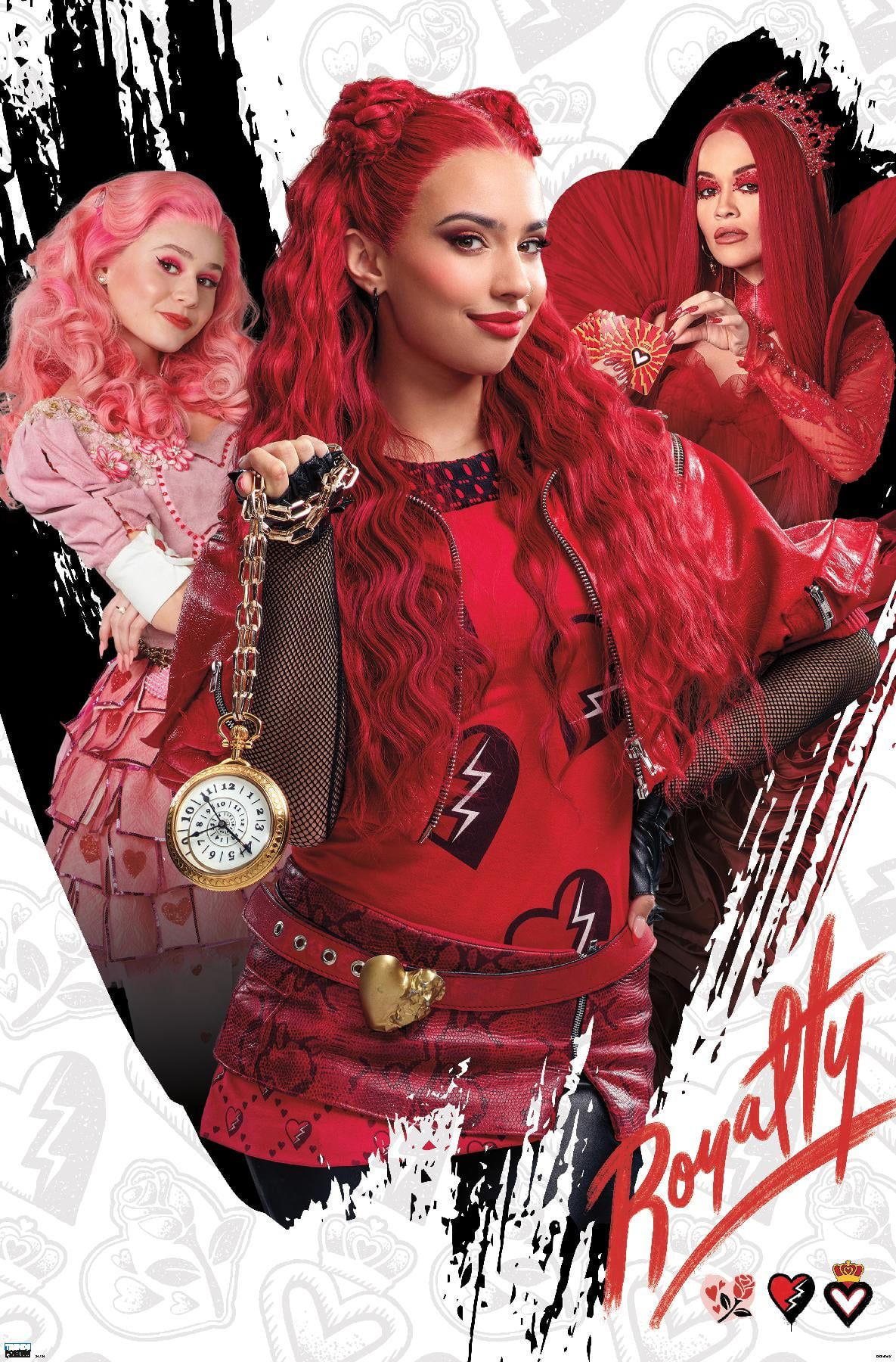 1185x1800 Disney Descendants: The Rise of Red Wall Poster, 14.725 x 22.375