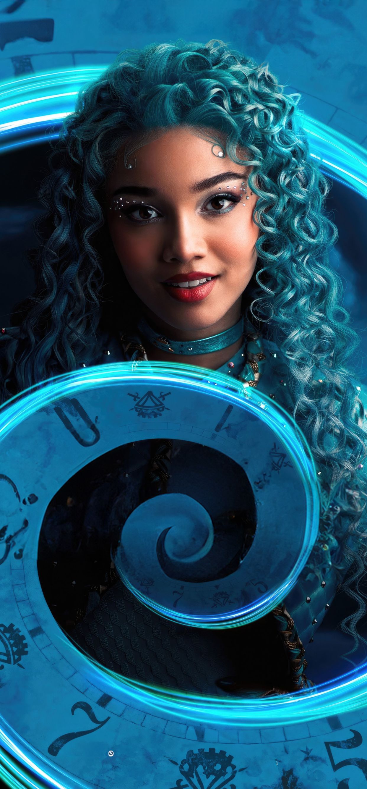1242x2668 Descendants: The Rise Of Red Wallpaper