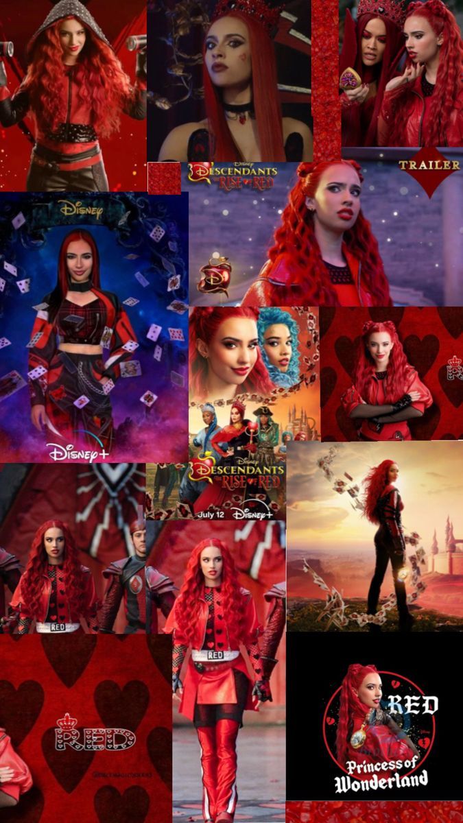 675x1200 Red descendants rise of red❤️❤️