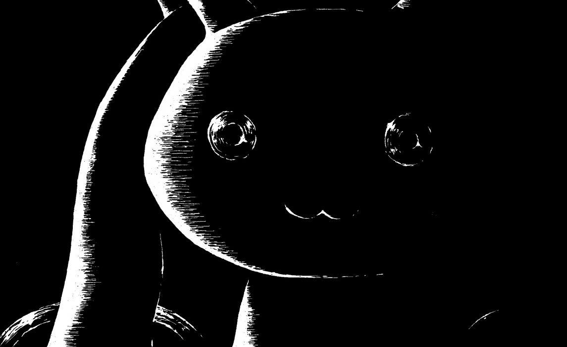 1145x700 Mahou shoujo madoka magica monochrome .