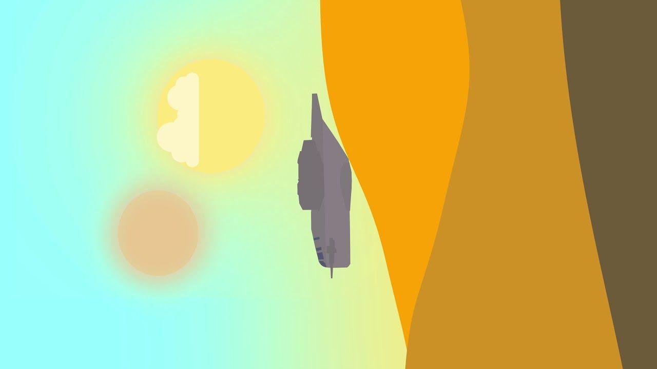 1280x720 The Mandalorian Razor Crest Minimalist .