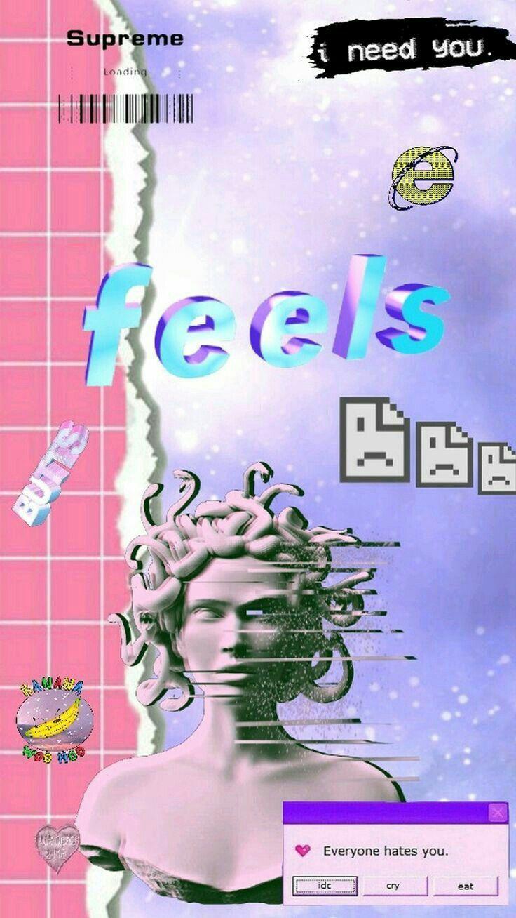 736x1308 Aesthetic poster. Kertas dinding, Seni .com