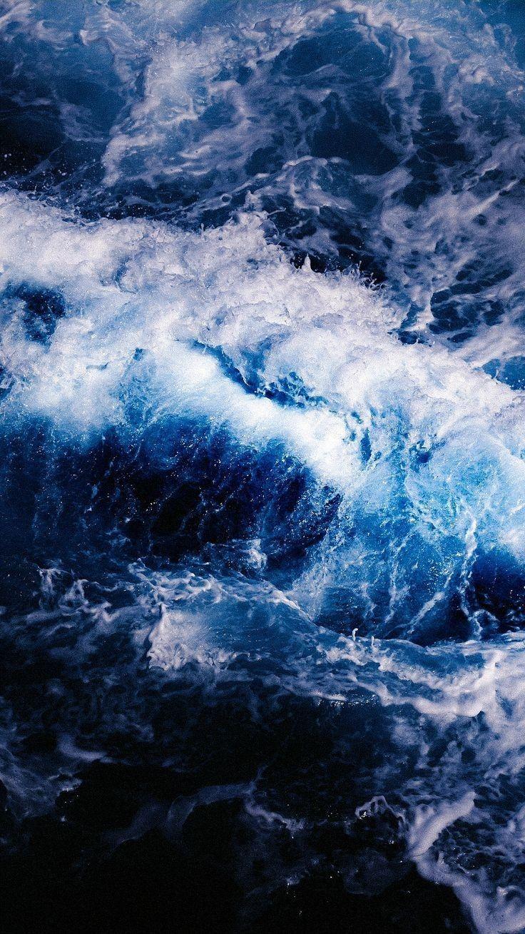736x1309 iPhone Wallpaper. Ocean wallpaper, Ocean waves poster, Phone background