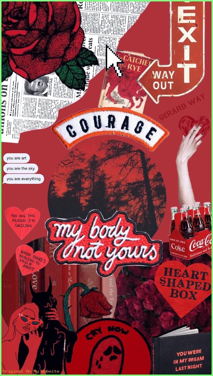 746x1317 Red Aesthetic