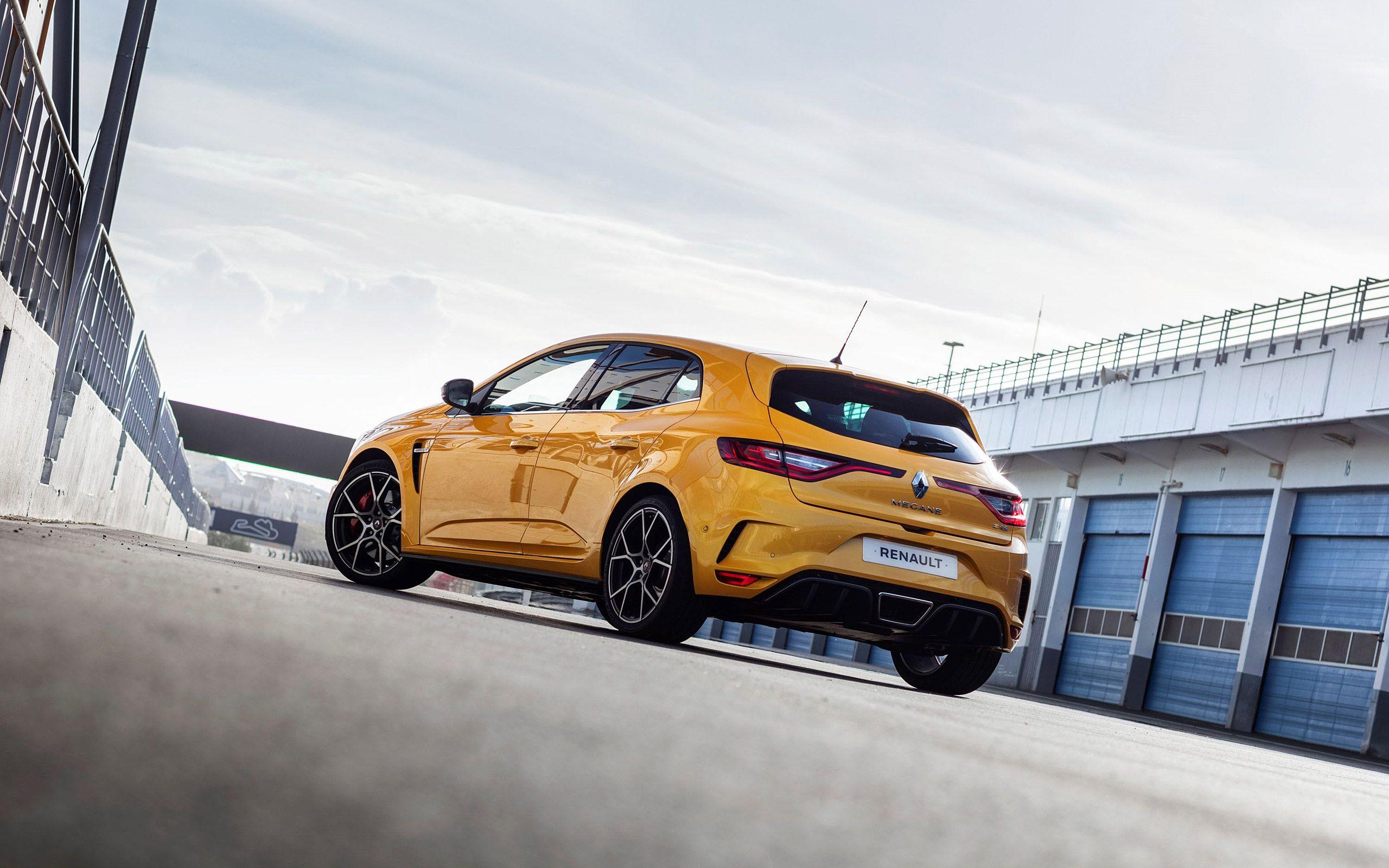 2560x1600 yellow Megane, racing track, Renault .