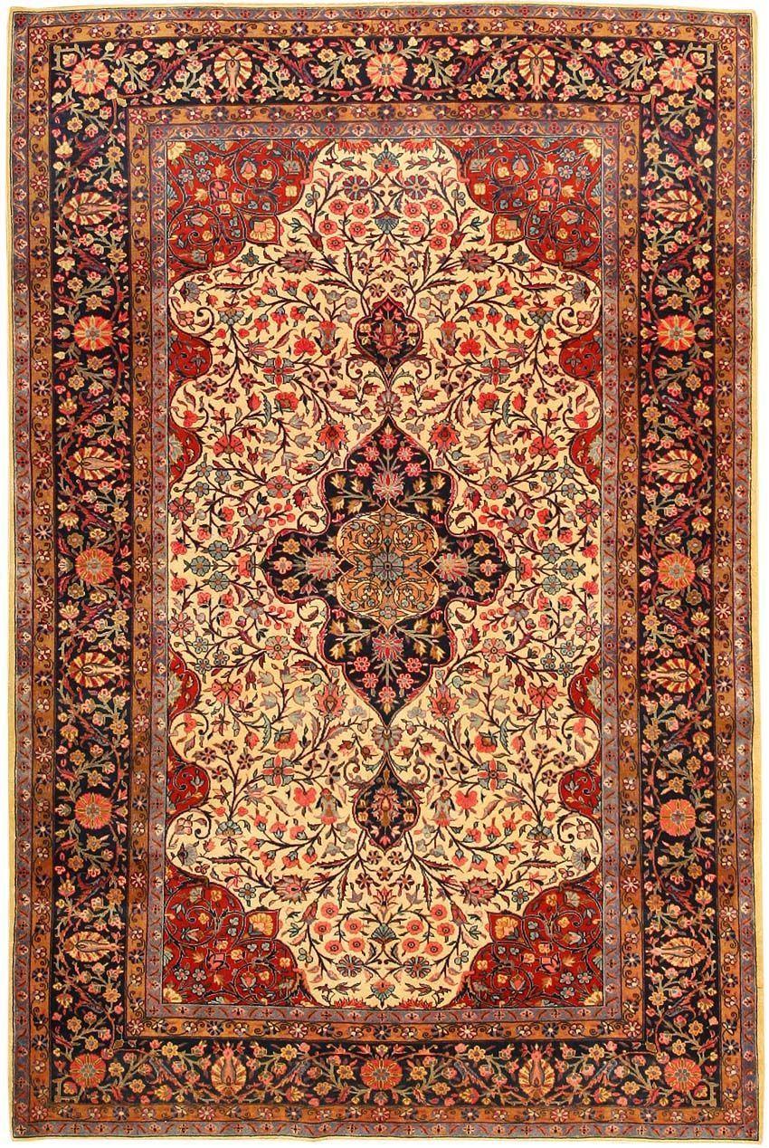 850x1268 Antique Kashan Persian Rug 43262 .com