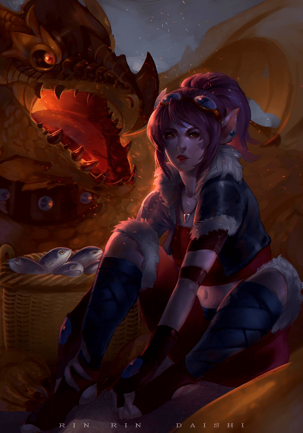979x1400 Dragon Trainer Tristana Art .