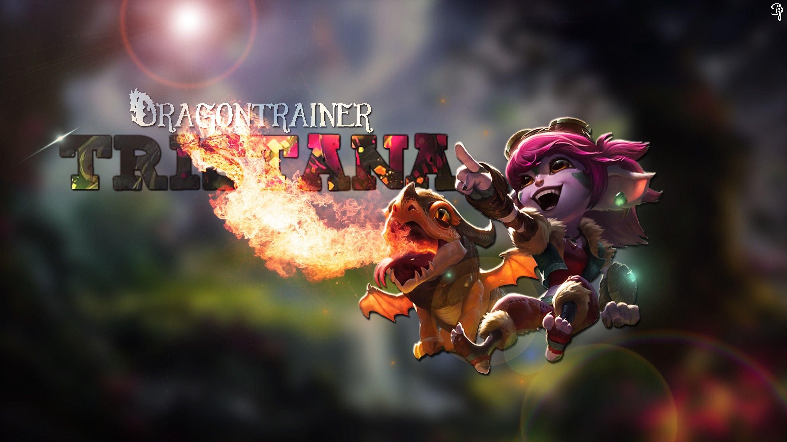 2560x1440 Dragon Trainer Tristana. Wallpaper .lol