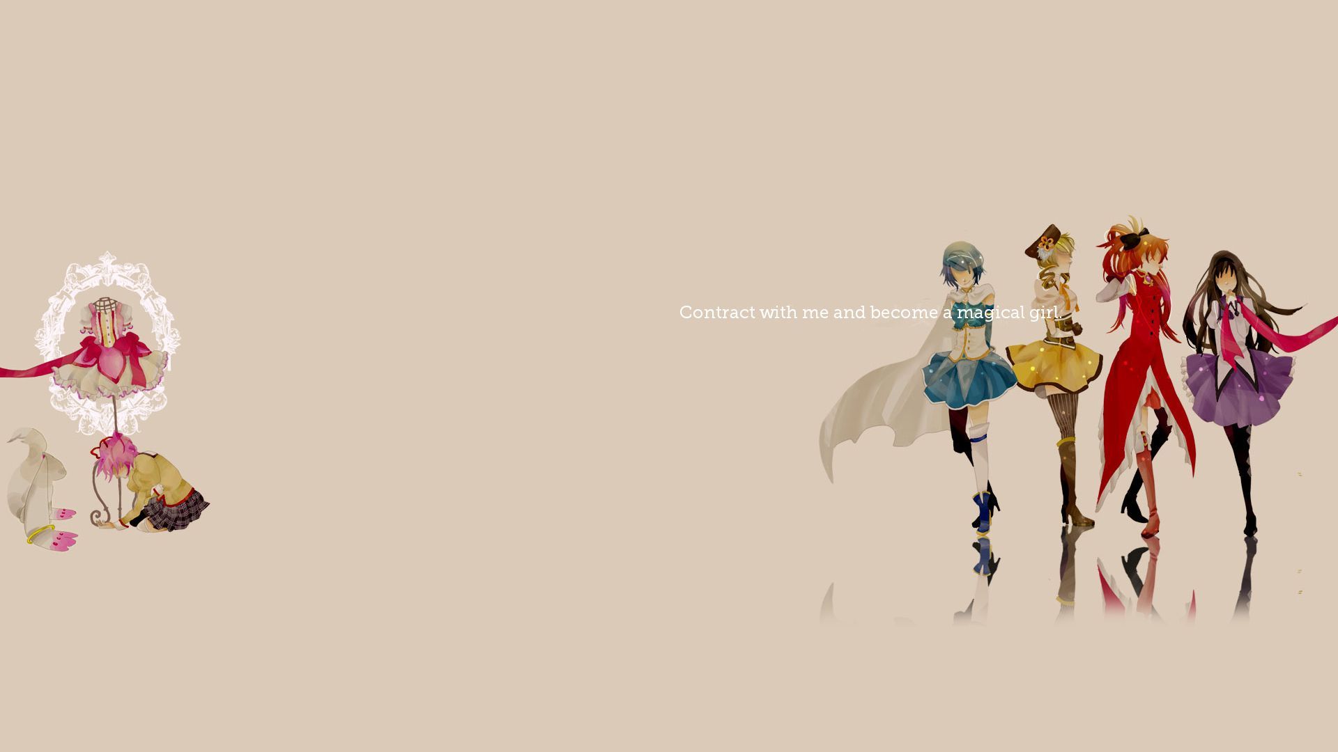 1920x1080 Mahou Shoujo Madoka Magica wallpaper .com