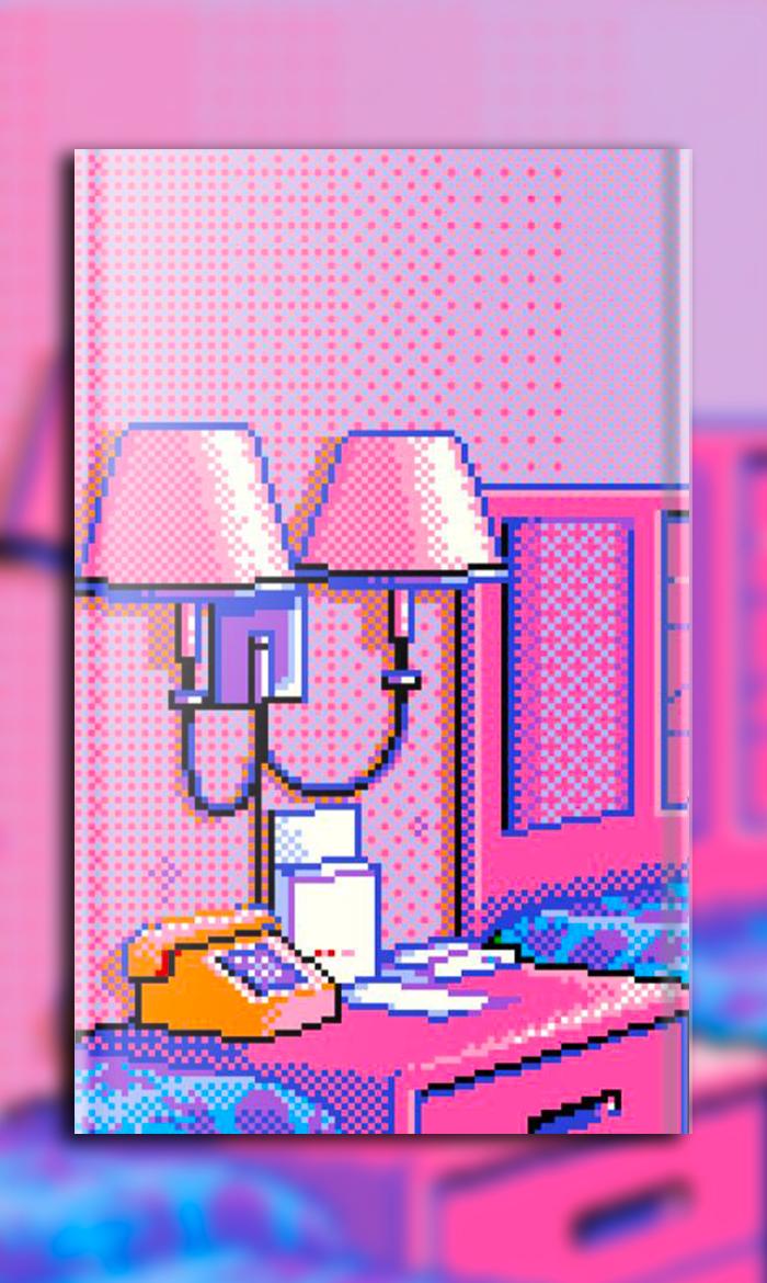 700x1170 3D animation vaporwave wallpaper Anime .amp.