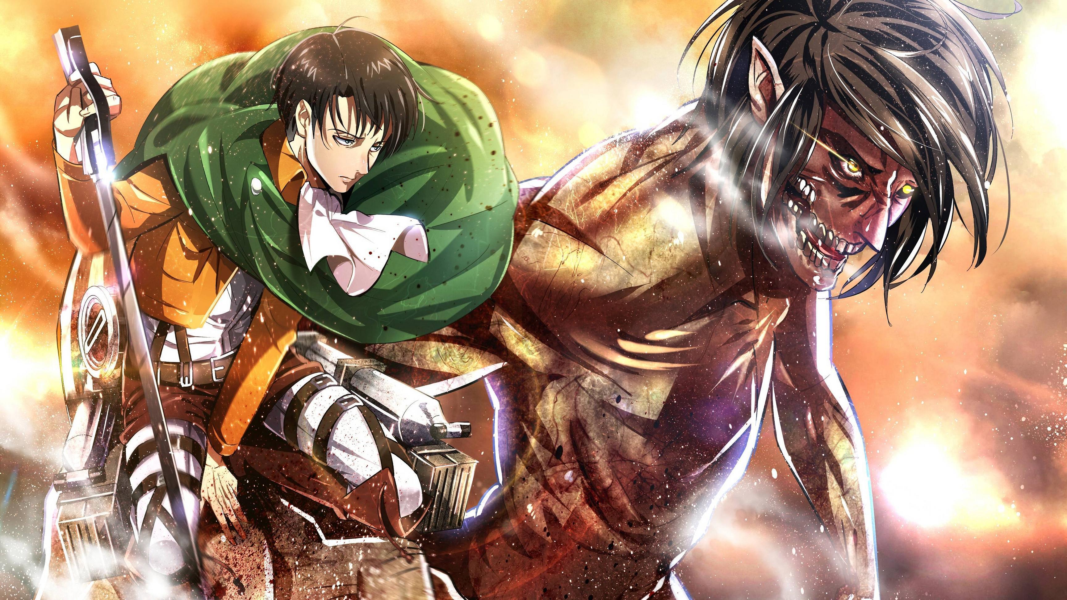 Shingeki no Kyojin Wallpapers 4K HD