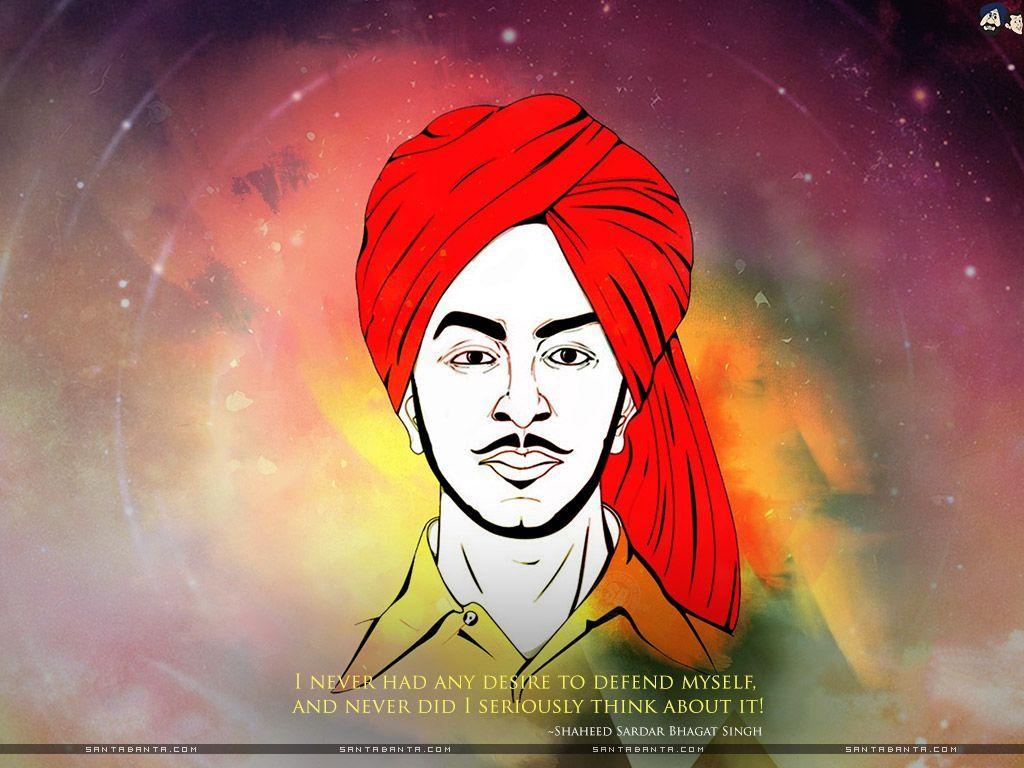 Shaheed Bhagat Singh Wallpapers - Top Free Shaheed Bhagat Singh Backgrounds  - WallpaperAccess