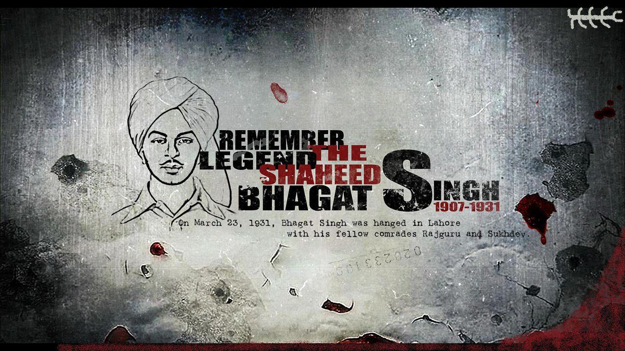 1280x720 Bhagat Singh ngày 23 tháng 3 - HD.  NS
