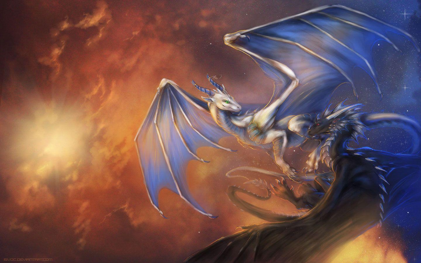 1440x900 Fantasia Dragão Papel de Parede. Dragão. Fantasy