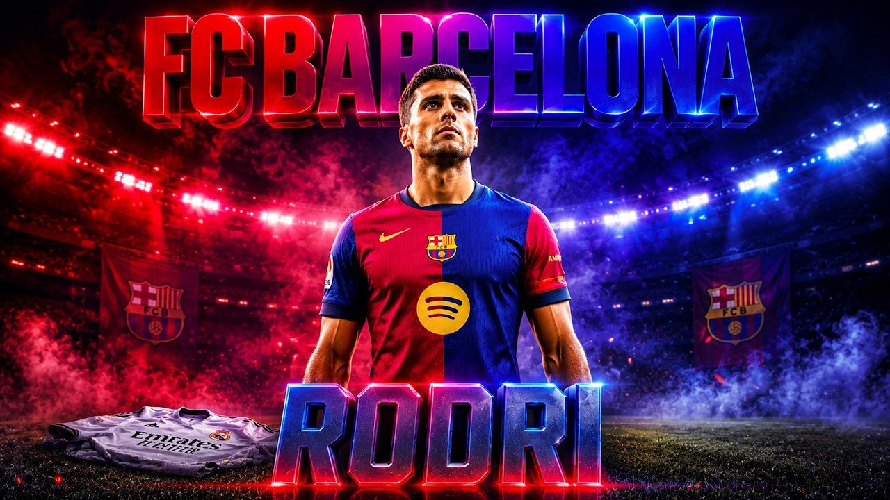 1280x720 Rodri (Football). Barca On My Chest