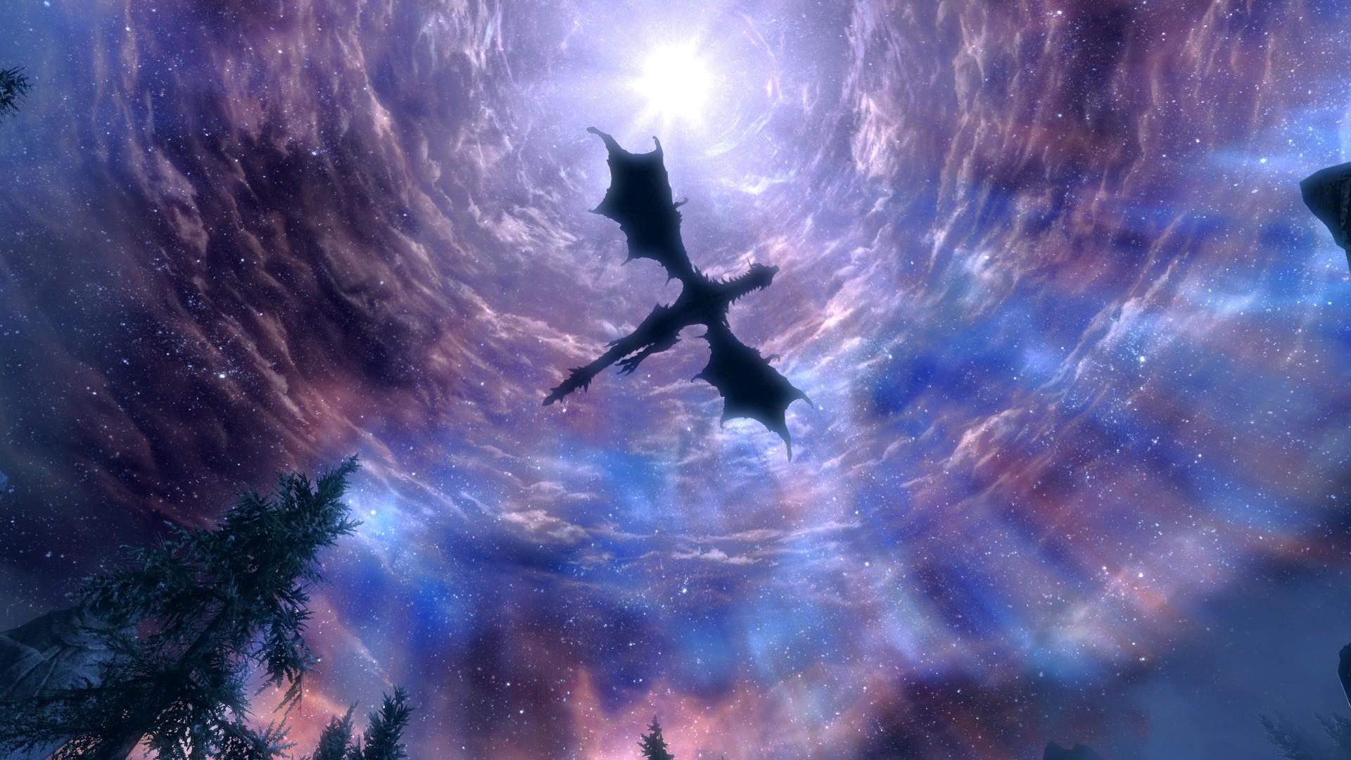 1920x1080 Skyrim Dragon HD Wallpaperx1080