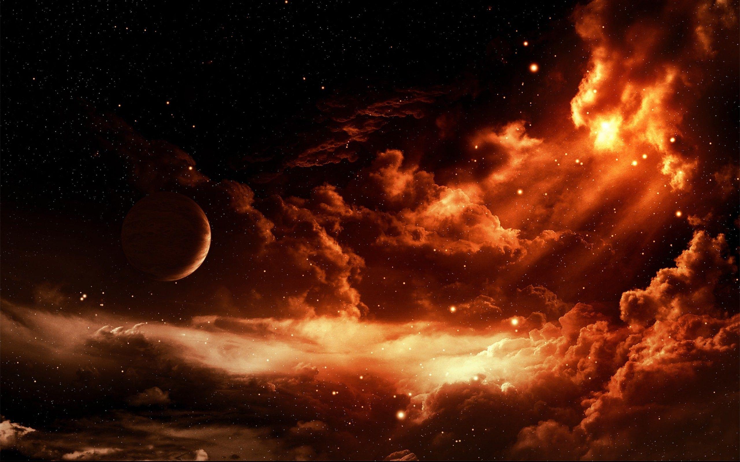 2560x1600 Red Dragon Wallpaper