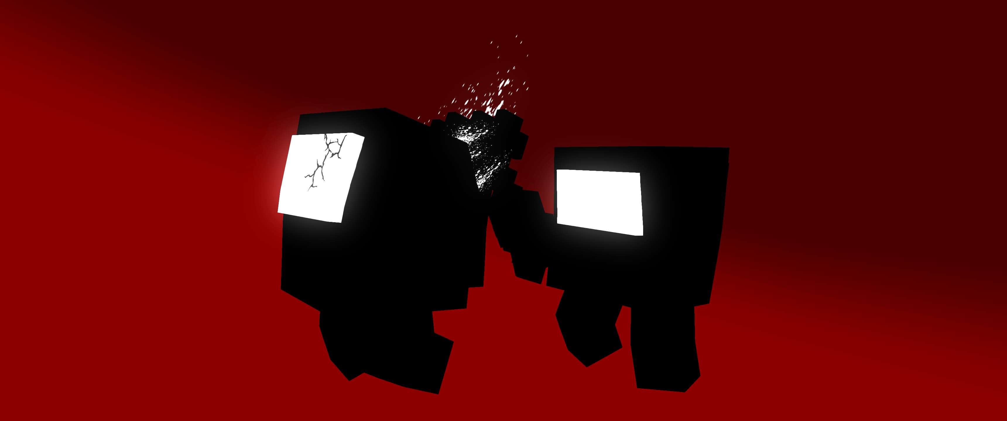 3440x1440 Imposter kills crewmate with an axe .